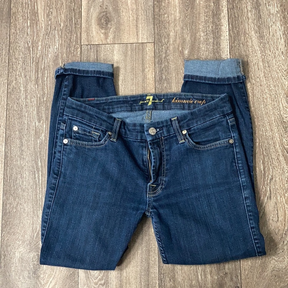 7 for all Mankind crop jeans